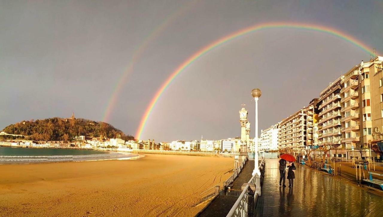 Ondarreta Beach & Terrace Apartman San Sebastián Kültér fotó